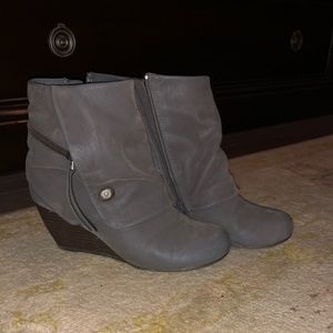 Gray Booties by Blowfish Malibu
